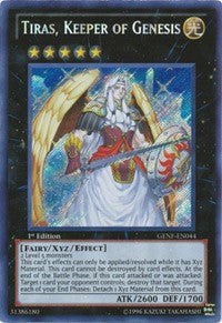 Tiras, Keeper of Genesis [GENF-EN044] Secret Rare | Exor Games New Glasgow