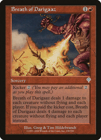 Breath of Darigaaz [Invasion] | Exor Games New Glasgow