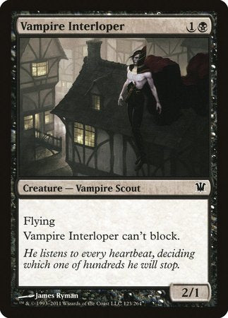 Vampire Interloper [Innistrad] | Exor Games New Glasgow