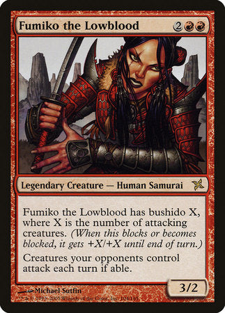 Fumiko the Lowblood [Betrayers of Kamigawa] | Exor Games New Glasgow