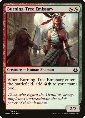 Burning-Tree Emissary [Modern Masters 2017] | Exor Games New Glasgow