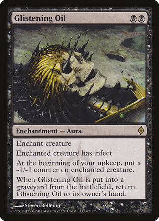 Glistening Oil [New Phyrexia] | Exor Games New Glasgow