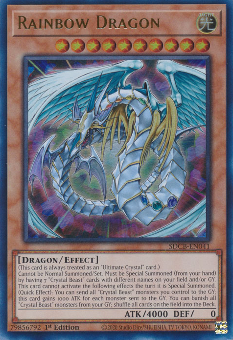 Rainbow Dragon [SDCB-EN041] Ultra Rare | Exor Games New Glasgow