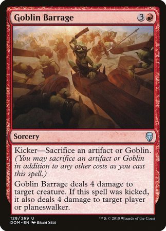 Goblin Barrage [Dominaria] | Exor Games New Glasgow