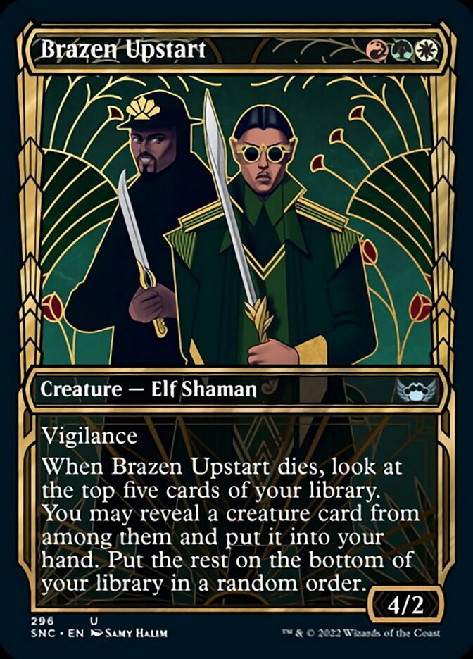 Brazen Upstart (Showcase Golden Age) [Streets of New Capenna] | Exor Games New Glasgow