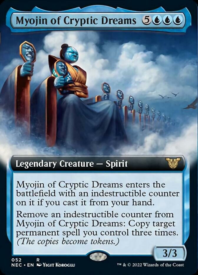 Myojin of Cryptic Dreams (Extended) [Kamigawa: Neon Dynasty Commander] | Exor Games New Glasgow