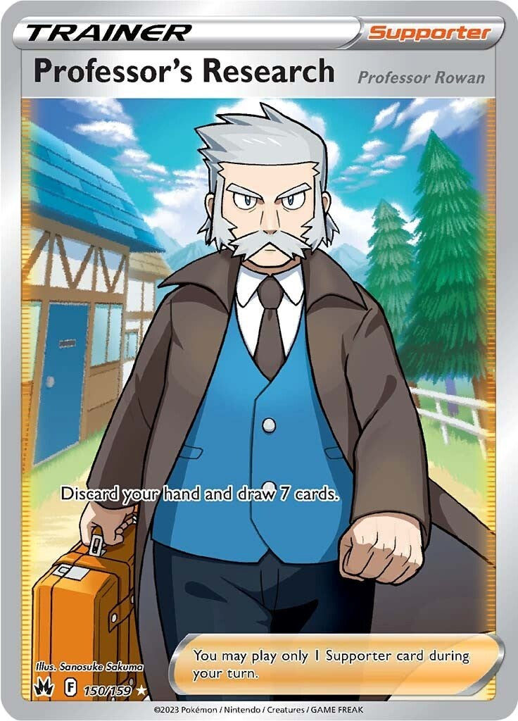 Professor's Research (150/159) (Full Art) [Sword & Shield: Crown Zenith] | Exor Games New Glasgow