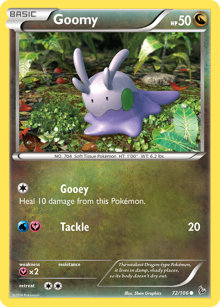 Goomy (72/106) [XY: Flashfire] | Exor Games New Glasgow