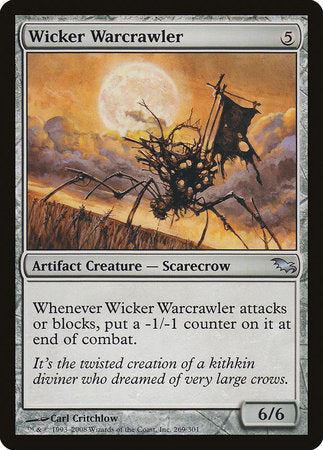 Wicker Warcrawler [Shadowmoor] | Exor Games New Glasgow