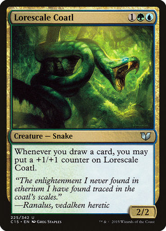 Lorescale Coatl [Commander 2015] | Exor Games New Glasgow