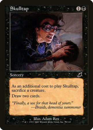 Skulltap [Scourge] | Exor Games New Glasgow
