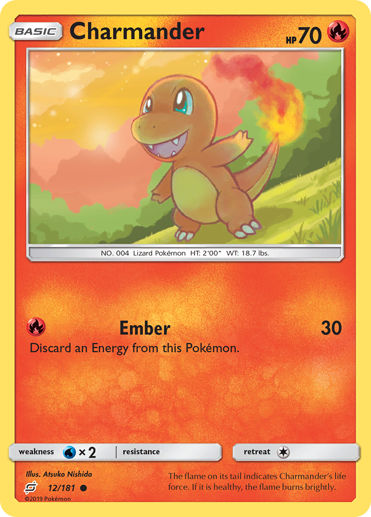 Charmander (12/181) [Sun & Moon: Team Up] | Exor Games New Glasgow