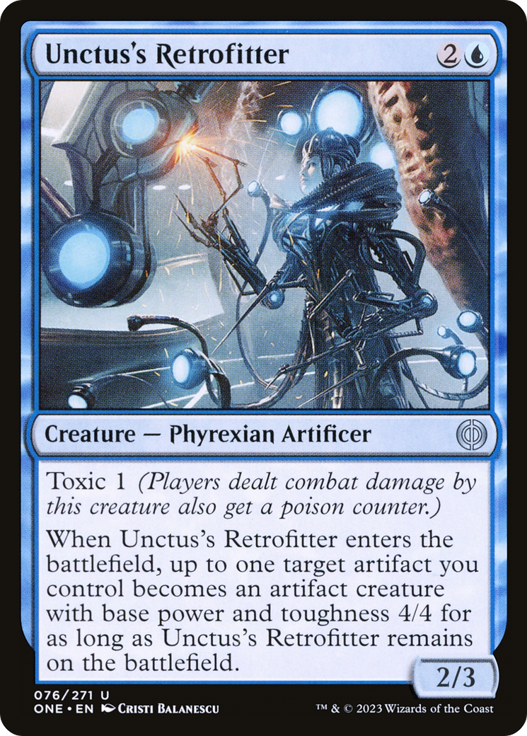 Unctus's Retrofitter [Phyrexia: All Will Be One] | Exor Games New Glasgow