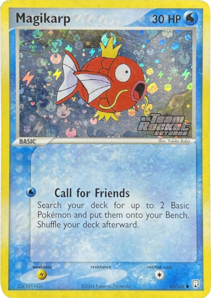 Magikarp (65/109) (Stamped) [EX: Team Rocket Returns] | Exor Games New Glasgow