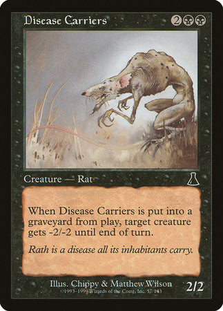 Disease Carriers [Urza's Destiny] | Exor Games New Glasgow