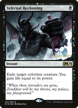 Infernal Reckoning [Core Set 2019 Promos] | Exor Games New Glasgow