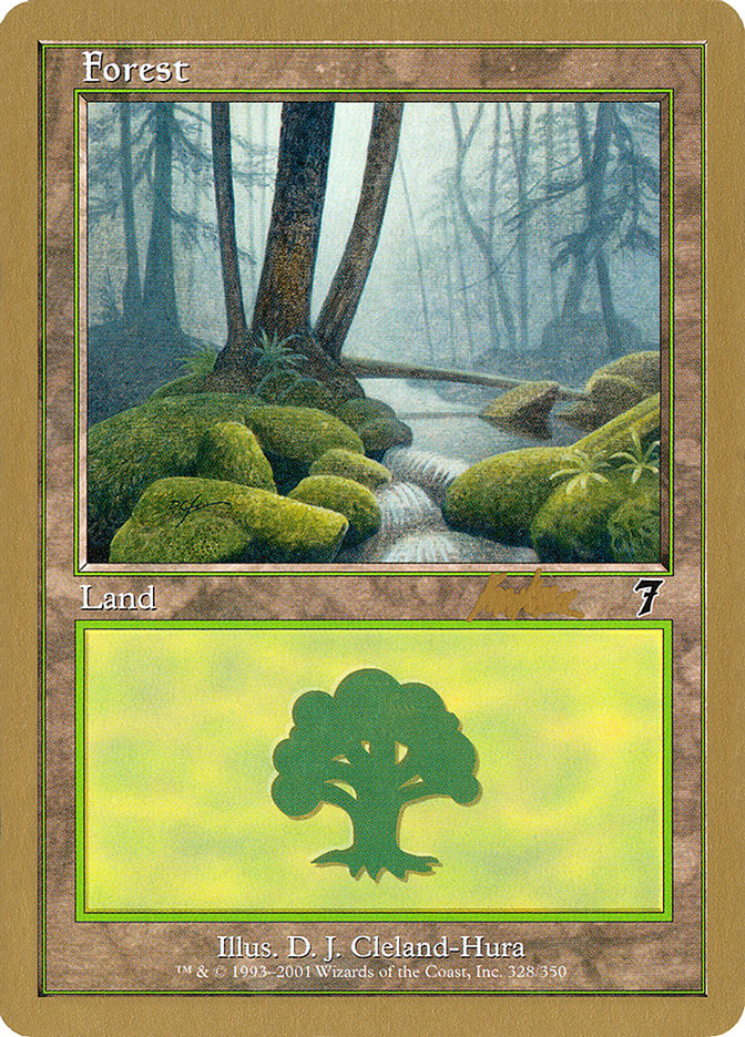 Forest (328) (Brian Kibler) [World Championship Decks 2002] | Exor Games New Glasgow