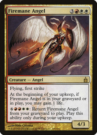 Firemane Angel [Ravnica: City of Guilds] | Exor Games New Glasgow