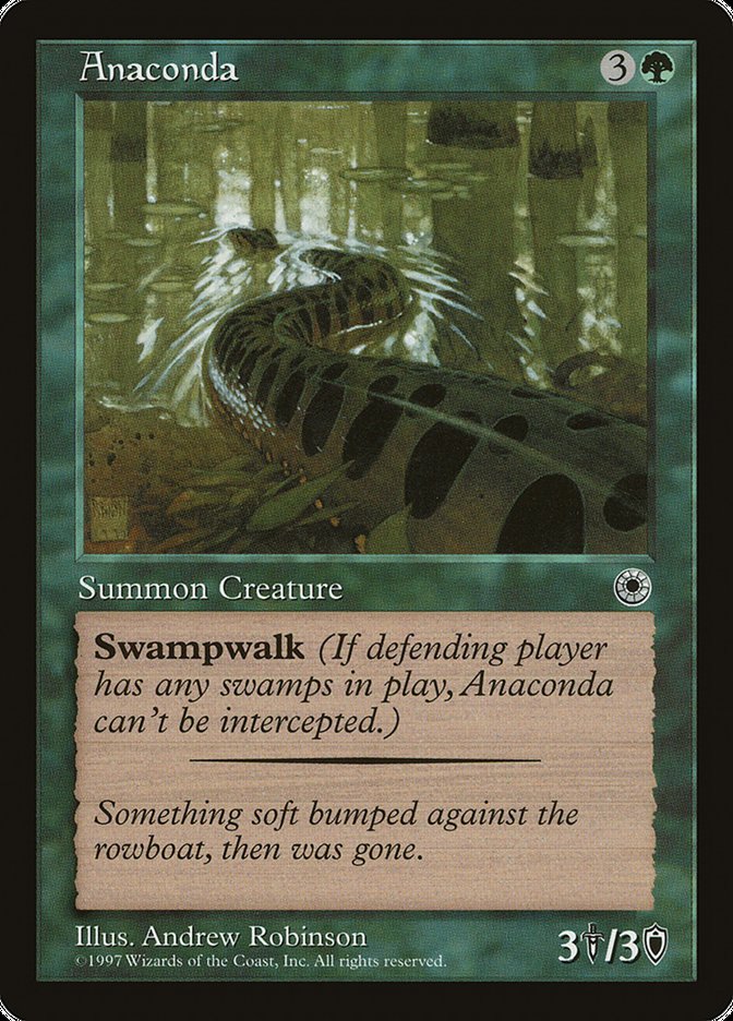 Anaconda (With Flavor Text) [Portal] | Exor Games New Glasgow