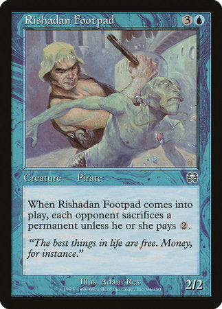 Rishadan Footpad [Mercadian Masques] | Exor Games New Glasgow