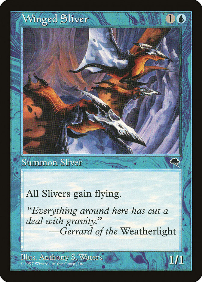 Winged Sliver [Tempest] | Exor Games New Glasgow