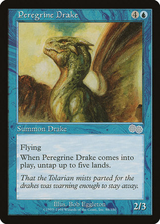 Peregrine Drake [Urza's Saga] | Exor Games New Glasgow