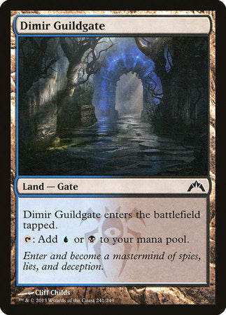 Dimir Guildgate [Gatecrash] | Exor Games New Glasgow