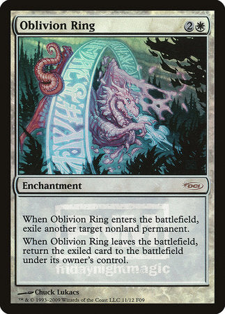 Oblivion Ring [Friday Night Magic 2009] | Exor Games New Glasgow