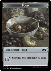 Faerie // Food (0013) Double-Sided Token [Wilds of Eldraine Tokens] | Exor Games New Glasgow