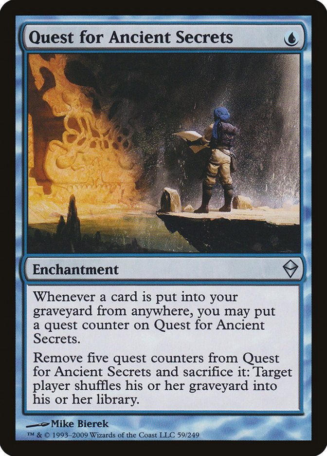 Quest for Ancient Secrets [Zendikar] | Exor Games New Glasgow