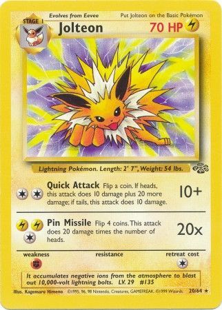 Jolteon (20/64) [Jungle Unlimited] | Exor Games New Glasgow