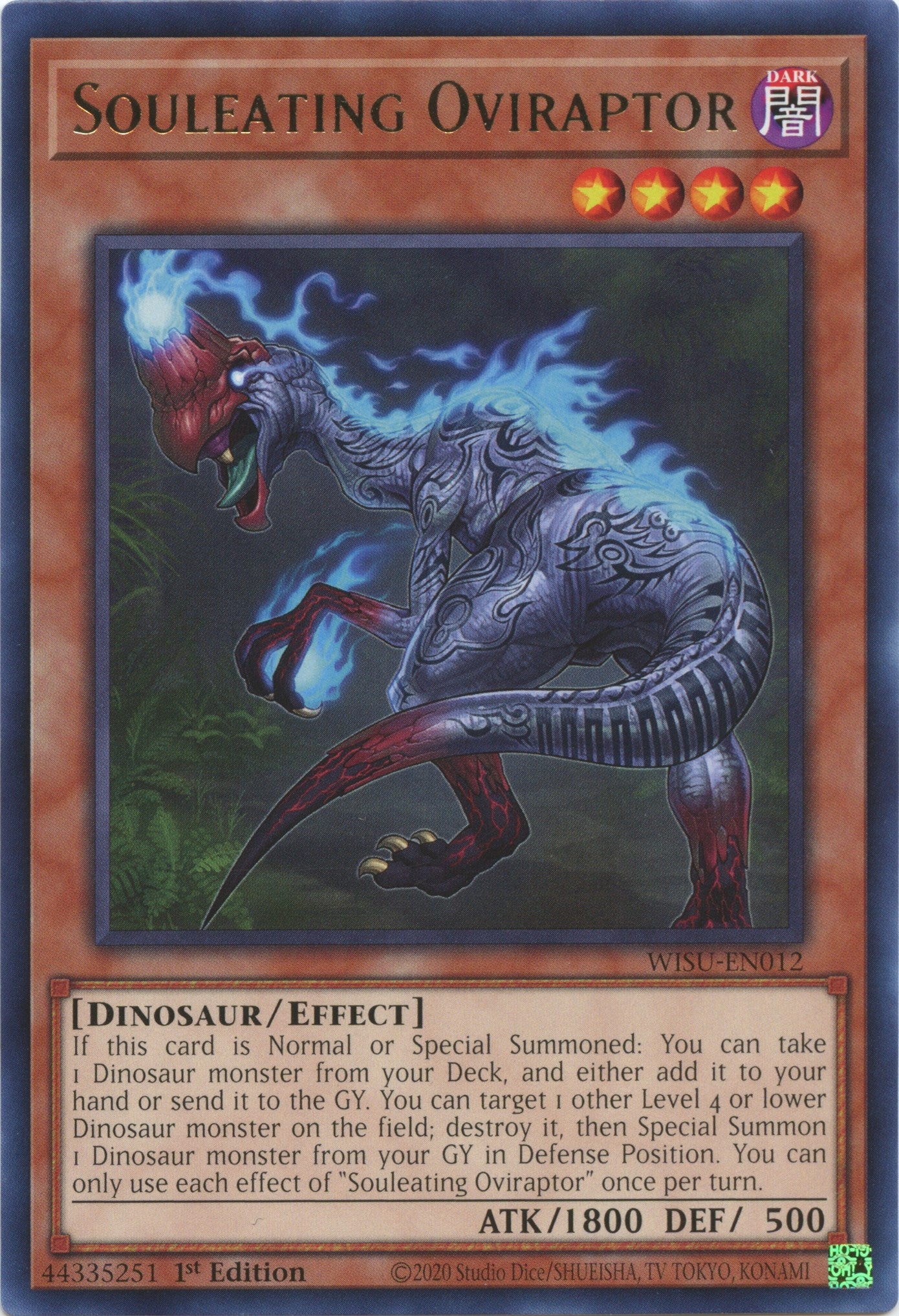 Souleating Oviraptor [WISU-EN012] Rare | Exor Games New Glasgow