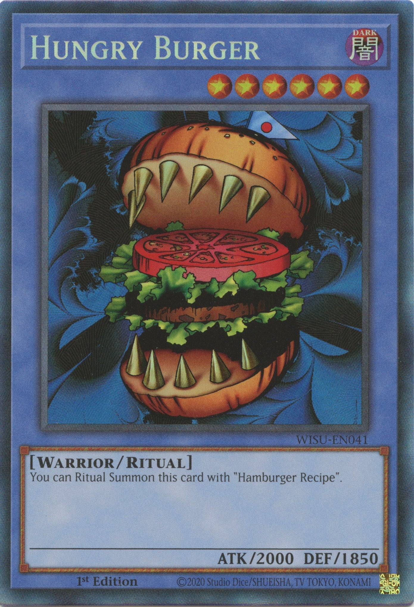 Hungry Burger [WISU-EN041] Collector's Rare | Exor Games New Glasgow