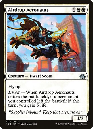 Airdrop Aeronauts [Aether Revolt] | Exor Games New Glasgow