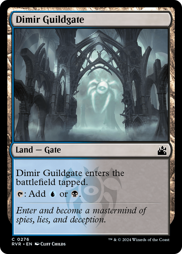 Dimir Guildgate [Ravnica Remastered] | Exor Games New Glasgow