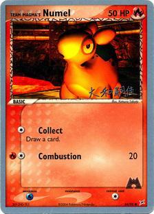 Team Magma's Numel (64/95) (Magma Spirit - Tsuguyoshi Yamato) [World Championships 2004] | Exor Games New Glasgow