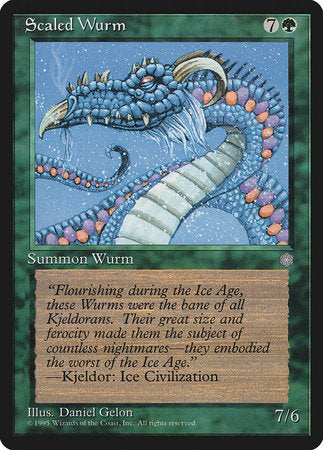 Scaled Wurm [Ice Age] | Exor Games New Glasgow