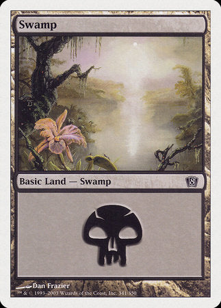 Swamp (341) [Eighth Edition] | Exor Games New Glasgow