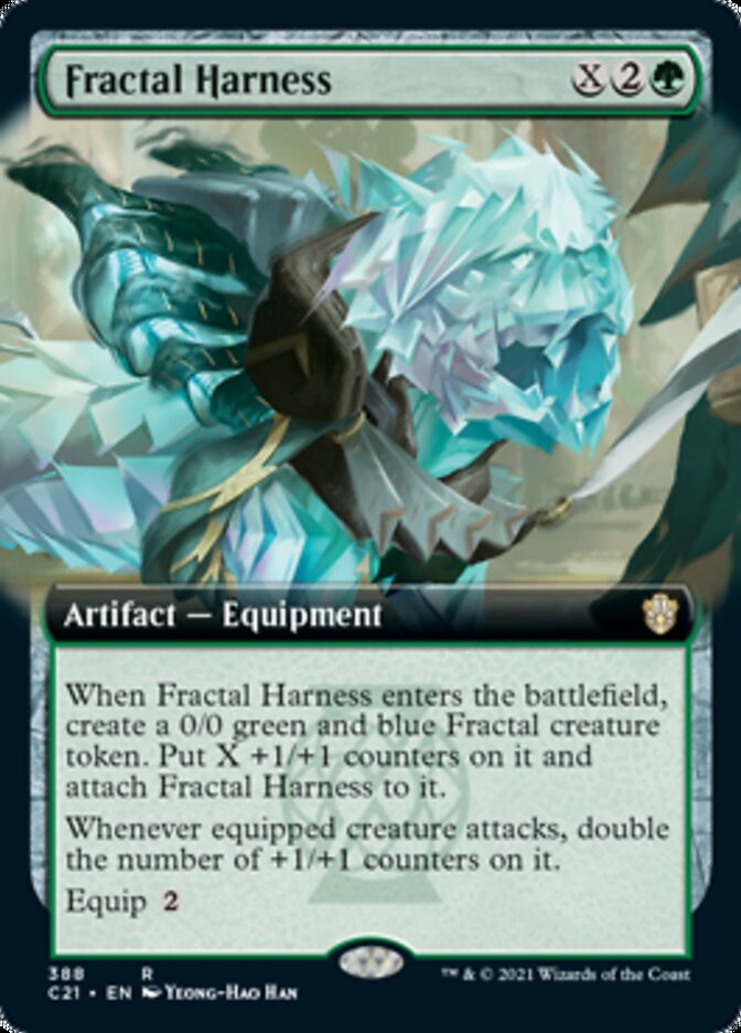 Fractal Harness (Extended) [Commander 2021] | Exor Games New Glasgow