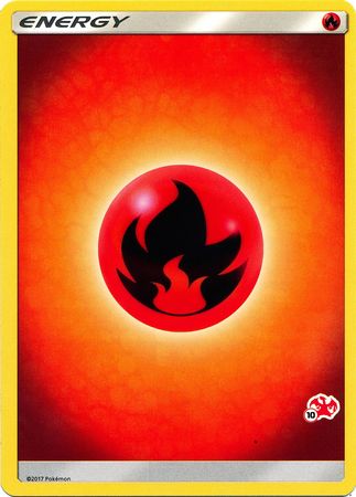 Fire Energy (Charizard Stamp #10) [Battle Academy 2020] | Exor Games New Glasgow