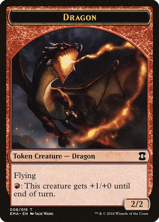 Dragon Token [Eternal Masters Tokens] | Exor Games New Glasgow