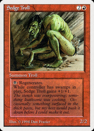 Sedge Troll [Summer Magic / Edgar] | Exor Games New Glasgow