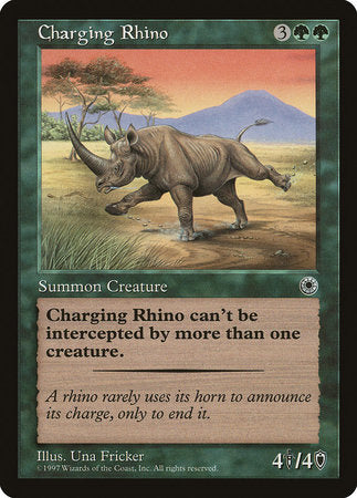 Charging Rhino [Portal] | Exor Games New Glasgow