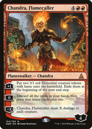 Chandra, Flamecaller [Oath of the Gatewatch] | Exor Games New Glasgow