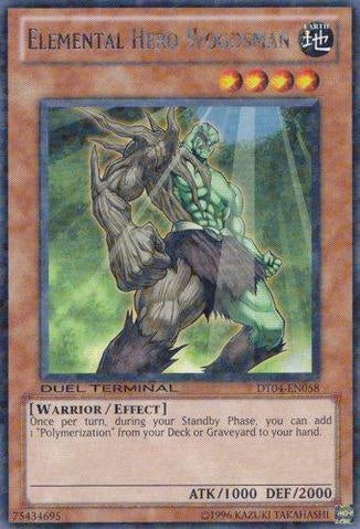 Elemental Hero Woodsman [DT04-EN058] Rare | Exor Games New Glasgow