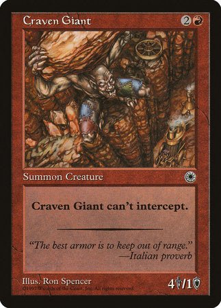 Craven Giant [Portal] | Exor Games New Glasgow