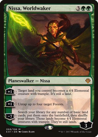 Nissa, Worldwaker [Archenemy: Nicol Bolas] | Exor Games New Glasgow