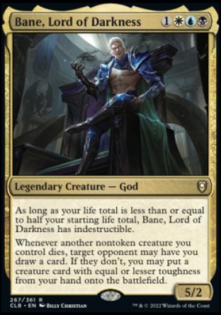 Bane, Lord of Darkness [Commander Legends: Battle for Baldur's Gate] | Exor Games New Glasgow