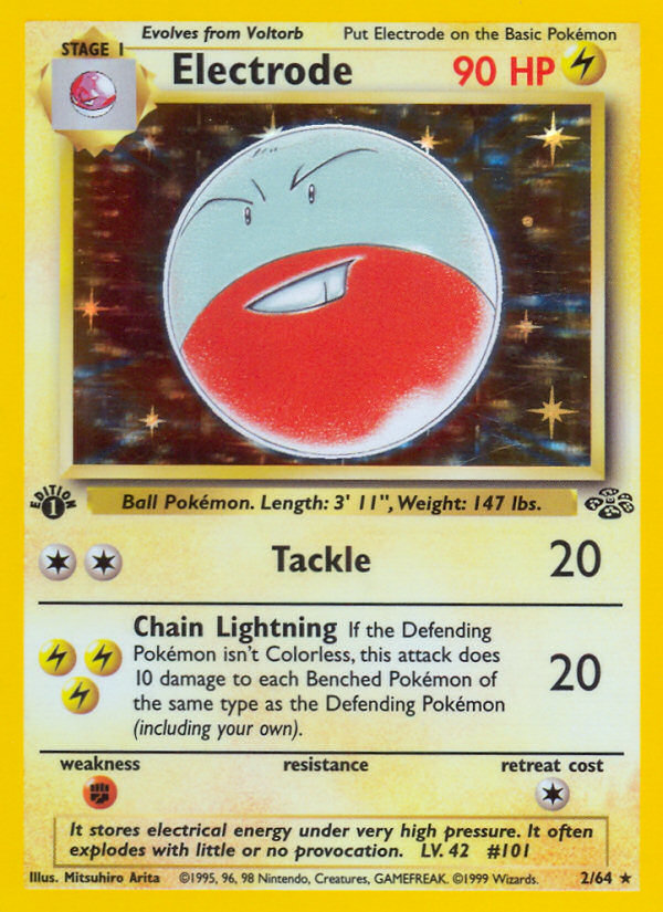 Electrode (2/64) [Jungle 1st Edition] | Exor Games New Glasgow