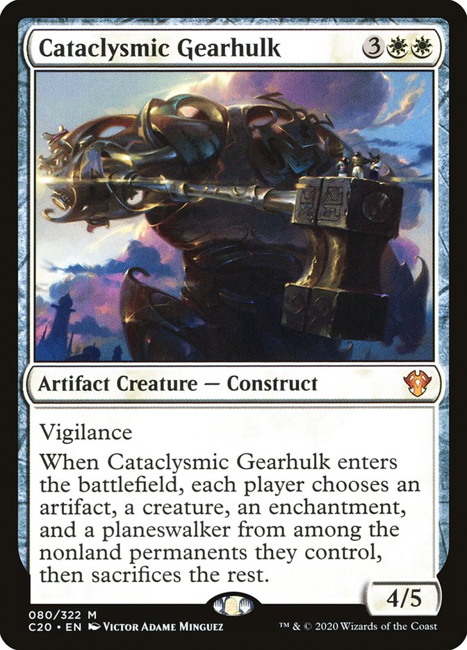 Cataclysmic Gearhulk [Commander 2020] | Exor Games New Glasgow